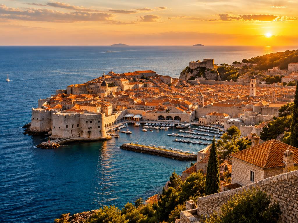 Adriatiska pärlan Dubrovnik