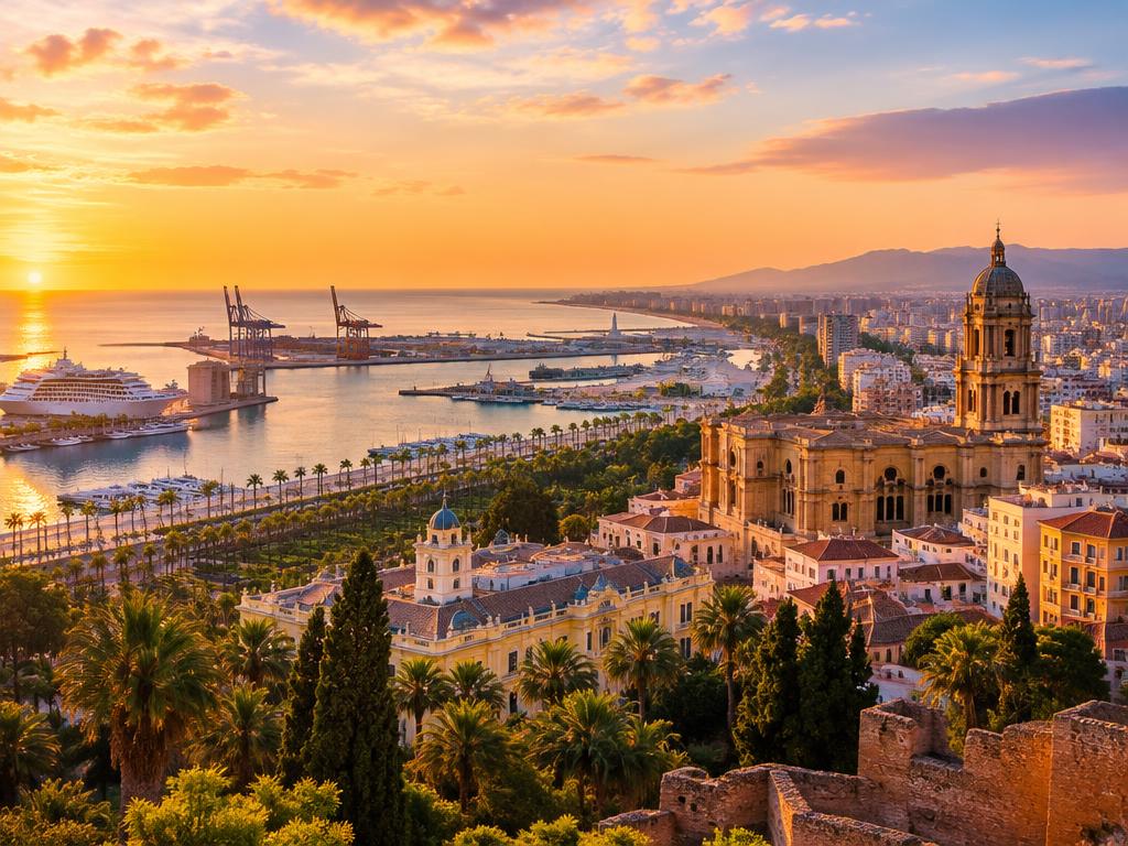 Sol & tapas i Málaga