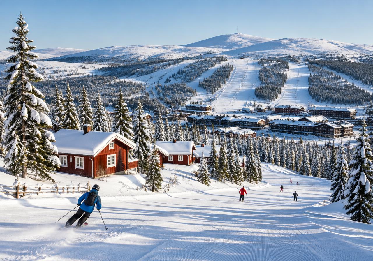 Skidvecka i Sälenfjällen