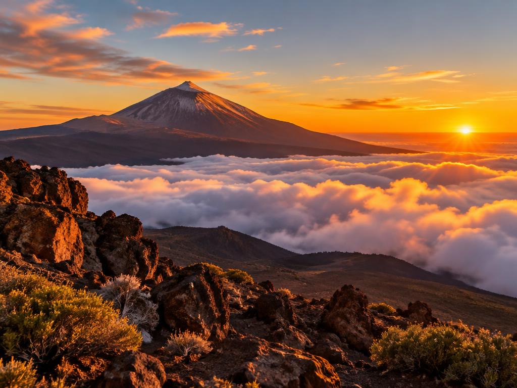 Vulkaner & vår på Teneriffa